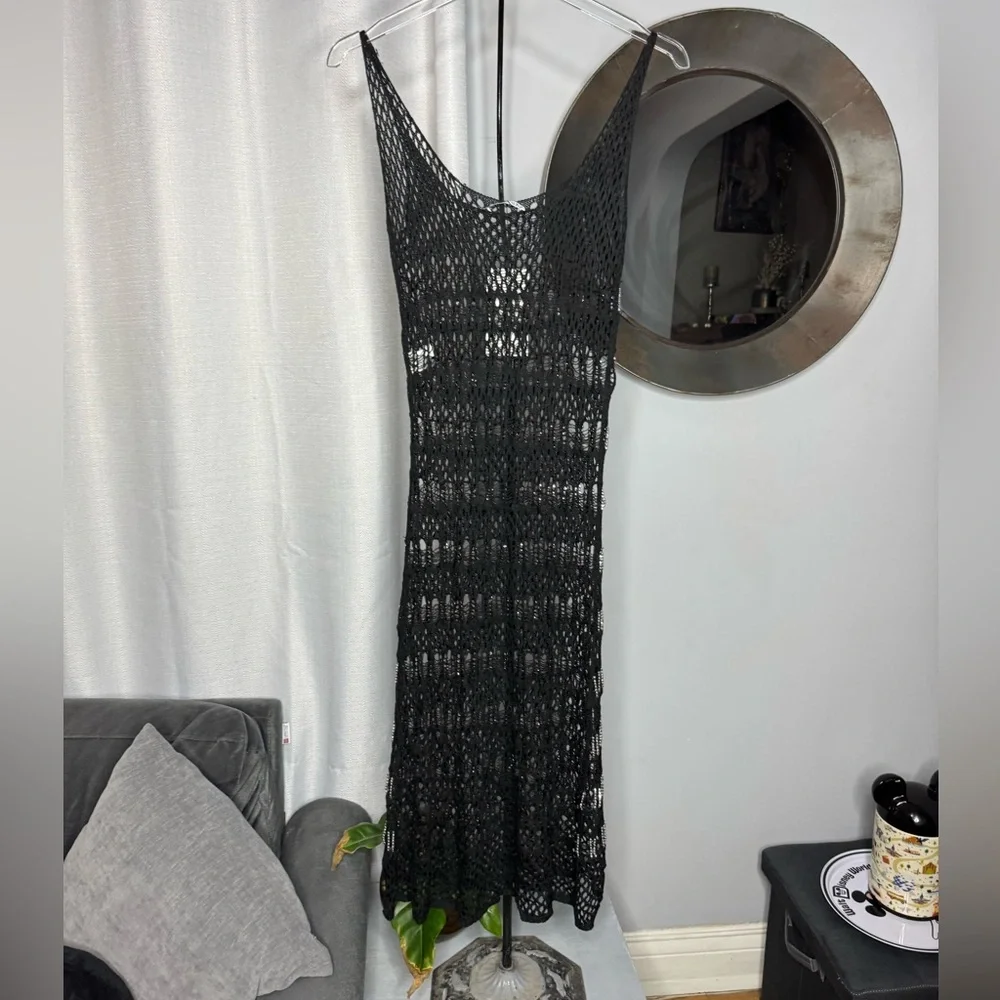 NWT Zara Woman BEADED MESH DRESS Size S Small - Picture 12 of 12